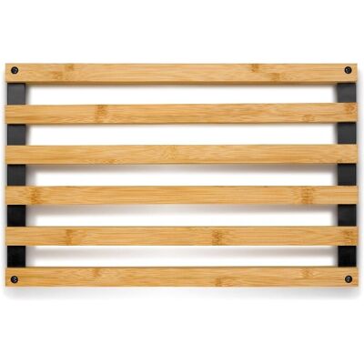 Kela 12596 Topfuntersetzer - Bambus & Metall - 38x24cm Kela 12596 Topfuntersetzer - Bambus & Metall - 38x24cm
