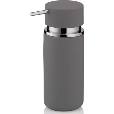 KELA 20422 Ceramic Soap Dispenser - 300ml, Light Gray - Dispenser KELA 20422 Ceramic Soap Dispenser - 300ml, Light Gray - Dispenser