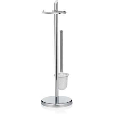 Kela - WC-Set aus Chrommetall 22x73cm Kela - WC-Set aus Chrommetall 22x73cm