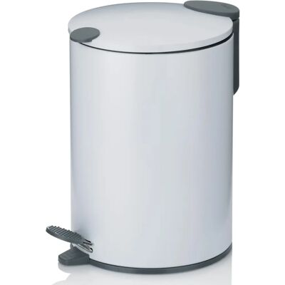 Kela White 3L Bathroom Trash Can - Trash Can Kela White 3L Bathroom Trash Can - Trash Can