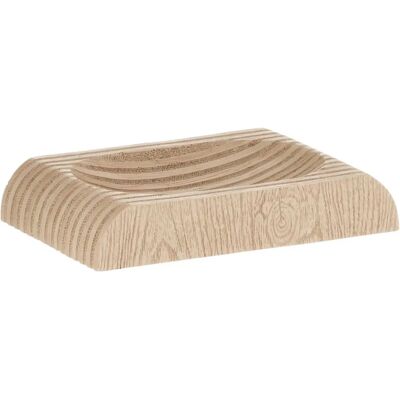 Seifenschale Polymerharz - Holzdekor - 13x9x2,5 cm Seifenschale Polymerharz - Holzdekor - 13x9x2,5 cm