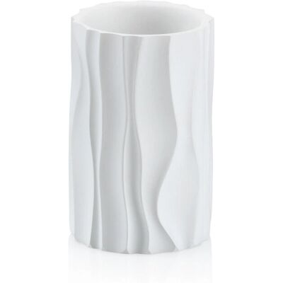 Kela 23761 Weiß Polyresin Badezimmerbecher - Badezimmerbecher Kela 23761 Weiß Polyresin Badezimmerbecher - Badezimmerbecher