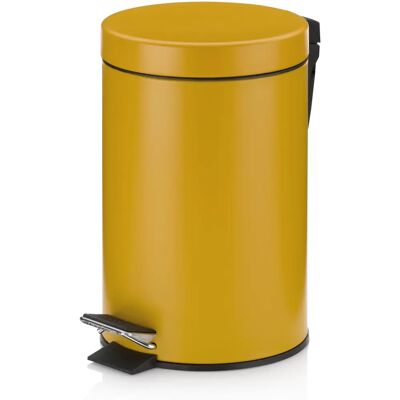 Kela Monaco Cosmetic Bin - 3L Metal Round Unspecified Kela Monaco Cosmetic Bin - 3L Metal Round Unspecified