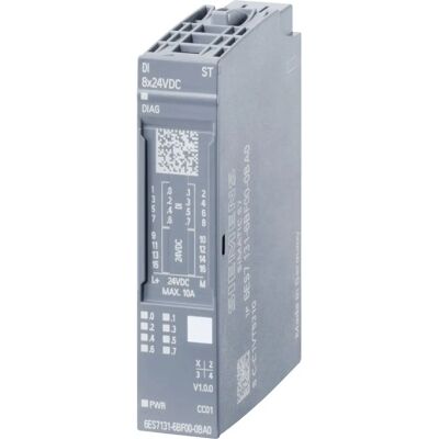 Siemens 6ES7131-6BF00-0CA0 Digital Input Modul - IP20 - 8x24VDC Siemens 6ES7131-6BF00-0CA0 Digital Input Modul - IP20 - 8x24VDC