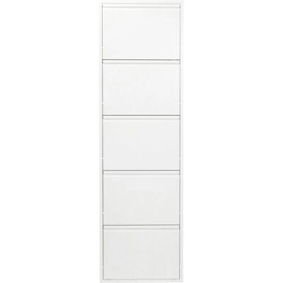 KARE DESIGN Armoire à chaussures Caruso 5 Blanc - Rangement à chaussures - Publicité KARE DESIGN Armoire à chaussures Caruso 5 Blanc - Rangement à chaussures - Publicité