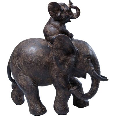 Statue décorative KARE Design 31361 - Résine Marron - Publicité Statue décorative KARE Design 31361 - Résine Marron - Publicité