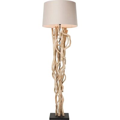 Candeeiro de pé Kare Design - Scultra Madeira Natural 158cm Candeeiro de pé Kare Design - Scultra Madeira Natural 158cm