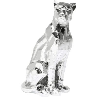Kare Design Silbern Dekofigur Wildkatze - Modern Kare Design Silbern Dekofigur Wildkatze - Modern