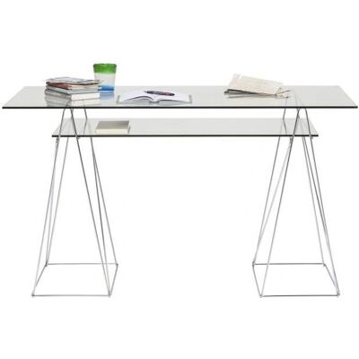 Escritorio Polar de Kare Design - Vidrio templado, Moderno, Versátil Escritorio Polar de Kare Design - Vidrio templado, Moderno, Versátil