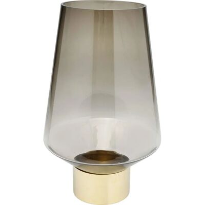 Vaso Kare Design - Vetro Marrone 40cm - Decorazione Elegante Vaso Kare Design - Vetro Marrone 40cm - Decorazione Elegante