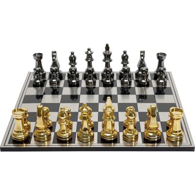 KARE DESIGN Goldene Schach Dekorationsobjekt - 60x60cm KARE DESIGN Goldene Schach Dekorationsobjekt - 60x60cm