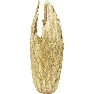 Kare Design Gold Feather Vase - Vases & Planters Kare Design Gold Feather Vase - Vases & Planters