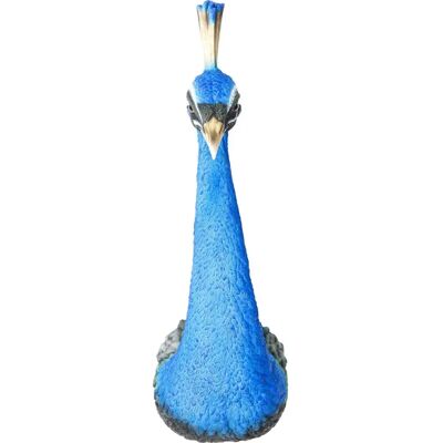 Kare Design Peacock Wall Decoration - Blue - Animal Art Kare Design Peacock Wall Decoration - Blue - Animal Art