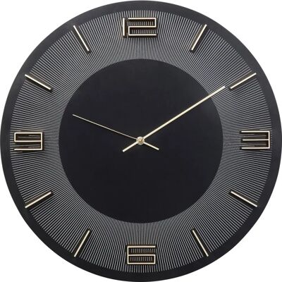 KARE Design Leonardo Mechanical clock - Black/Gold - 49cm KARE Design Leonardo Mechanical clock - Black/Gold - 49cm