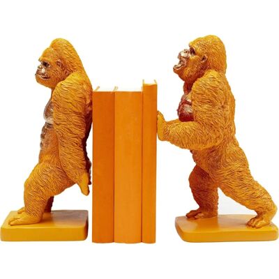 Kare Design Orange Gorilla Buchstützen - 2 Stück Kare Design Orange Gorilla Buchstützen - 2 Stück