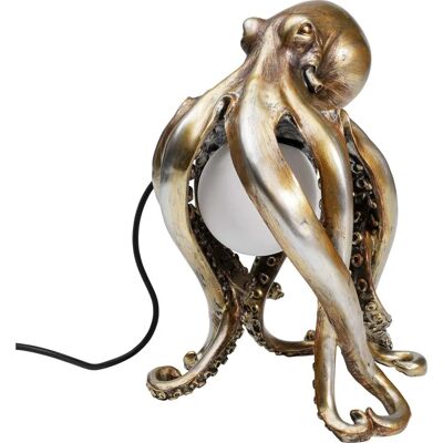 KARE Design Zlatá chobotnice stolní lampa - Stolní lampa KARE Design Zlatá chobotnice stolní lampa - Stolní lampa