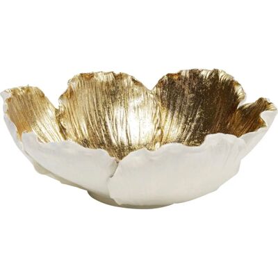 KARE Flower Bloom Gold Dekoschale - Deko Schale Flower Bloom KARE Flower Bloom Gold Dekoschale - Deko Schale Flower Bloom