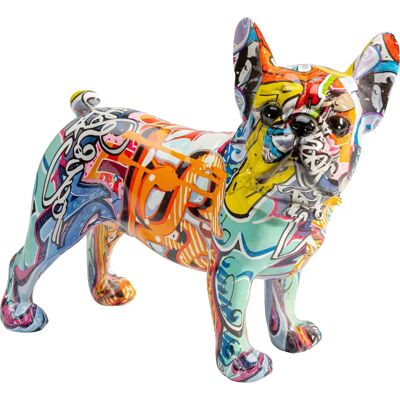 Kare Design Figur Graffiti Bulldog - Dekorative Figur Kare Design Figur Graffiti Bulldog - Dekorative Figur