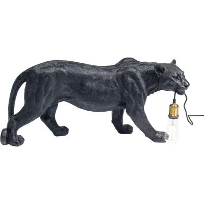 Lámpara de pie Panther Kare Design - Escultura de Animal, Negro Lámpara de pie Panther Kare Design - Escultura de Animal, Negro