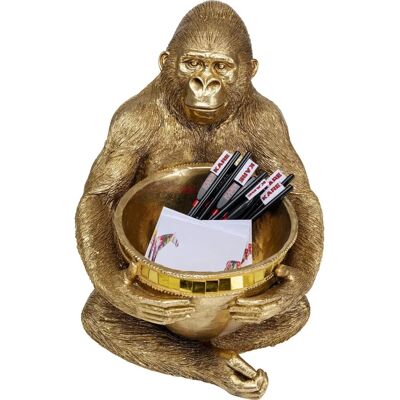KARE Design - Gorilla Gold Dekorationsfigur - Gold KARE Design - Gorilla Gold Dekorationsfigur - Gold
