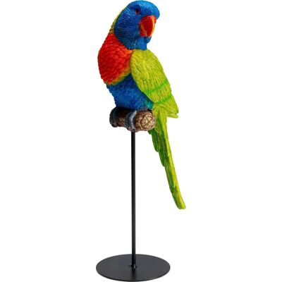 Figura di pappagallo cockatoo di KARE Design - Verde - Decor 38cm Figura di pappagallo cockatoo di KARE Design - Verde - Decor 38cm