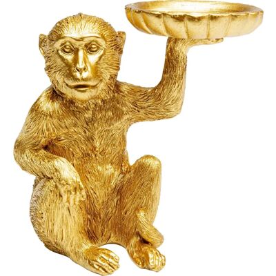 KARE Design - Deco Affen-Teelichthalter 11cm - Guld KARE Design - Deco Affen-Teelichthalter 11cm - Guld