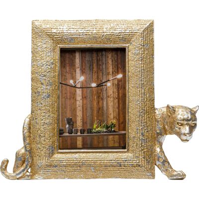Cornice fotografica Leopard KARE Design - Oro 28x25cm Cornice fotografica Leopard KARE Design - Oro 28x25cm