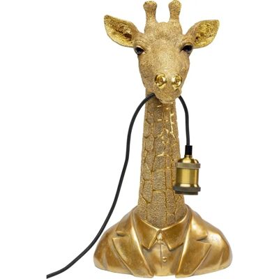 Lámpara de mesa Giraffa en oro - Figura animal Lámpara de mesa Giraffa en oro - Figura animal