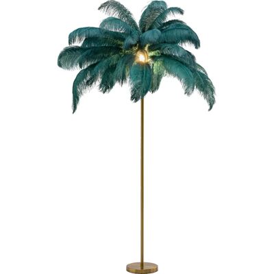 KARE Feather Palm Stehlampe - Federn und Messing KARE Feather Palm Stehlampe - Federn und Messing