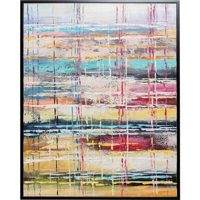Kare Design 80x100cm Lienzo Enmarcado Abstracto - Arte de Pared Kare Design 80x100cm Lienzo Enmarcado Abstracto - Arte de Pared