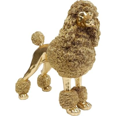 KARE Design - Deco Mrs Poodle Gold 34cm - Decorative Figurine KARE Design - Deco Mrs Poodle Gold 34cm - Decorative Figurine