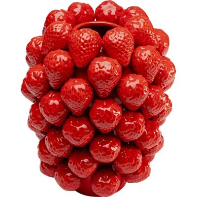 KARE Vase Strawberries - Porzellanvase 25cm x 30cm - Vasen KARE Vase Strawberries - Porzellanvase 25cm x 30cm - Vasen