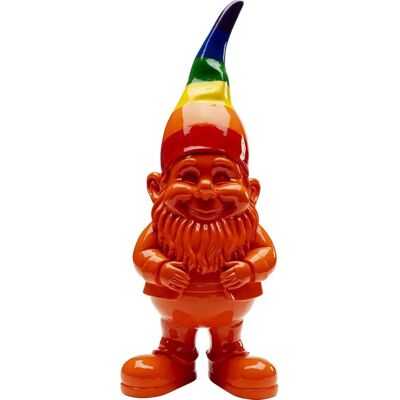 KARE+ Orange Decorative Figurine - Decoratif Tabletop Dwarf KARE+ Orange Decorative Figurine - Decoratif Tabletop Dwarf