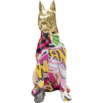 KARE Design - Dekorativ Figurine Graffiti Hund 31cm - Flerfarvet KARE Design - Dekorativ Figurine Graffiti Hund 31cm - Flerfarvet