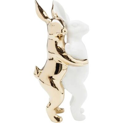 KARE DESIGN Umarmende Kaninchen Mittel - Dekor Figur KARE DESIGN Umarmende Kaninchen Mittel - Dekor Figur