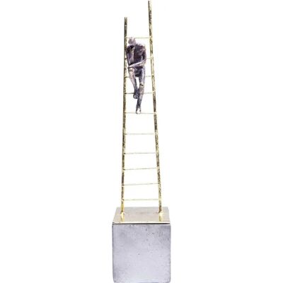 KARE Design - Homem Escalador - Escultura Decorativa Dourada KARE Design - Homem Escalador - Escultura Decorativa Dourada