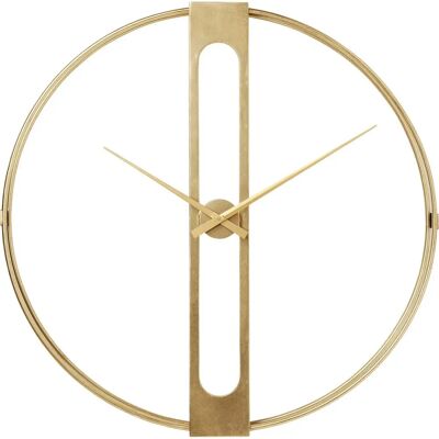 Kare Design Wall Clock - 107cm Gold Modern Minimalist Kare Design Wall Clock - 107cm Gold Modern Minimalist