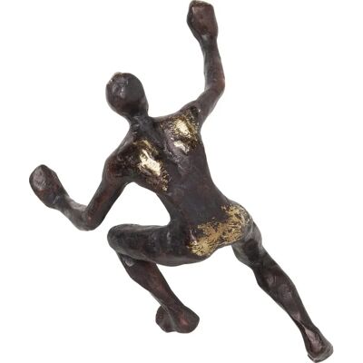 Kare Design Wandskulptur Climber - Vintage-Look, Moderner Kunststein Kare Design Wandskulptur Climber - Vintage-Look, Moderner Kunststein