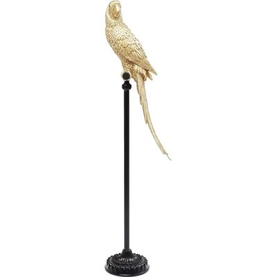 Statua di pappagallo dorato Kare - 116cm Decorazione moderna Statua di pappagallo dorato Kare - 116cm Decorazione moderna