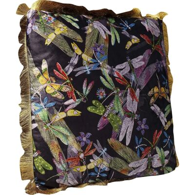 KARE Design - Tropical Garden Fringe Pillow 45x45cm - Multicolor KARE Design - Tropical Garden Fringe Pillow 45x45cm - Multicolor