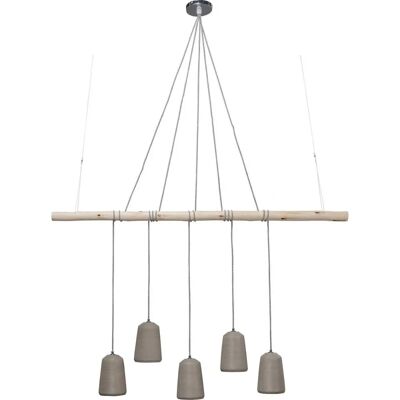 Kare Design - Lámpara colgante de concreto ajustable - Estilo industrial Kare Design - Lámpara colgante de concreto ajustable - Estilo industrial