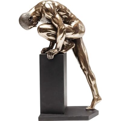 Kare Nude Man Stand Bronze - Deko Objekt Figur Kare Nude Man Stand Bronze - Deko Objekt Figur