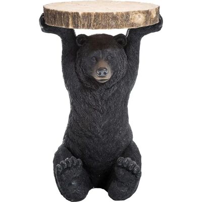 Mesa lateral Animal Bear da KARE - Superfície de madeira - 53x33x33 cm Mesa lateral Animal Bear da KARE - Superfície de madeira - 53x33x33 cm