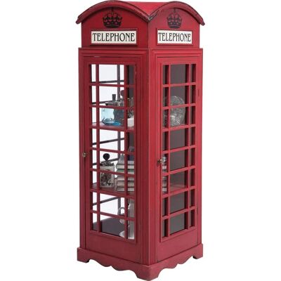 KARE DESIGN Gabinete London Telephone - Rojo - Estilo Británico Vintage KARE DESIGN Gabinete London Telephone - Rojo - Estilo Británico Vintage