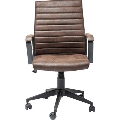 Kare Design Kancelářská židle - Vintage kůže, výškově nastavitelné, otočná o 360° Kare Design Kancelářská židle - Vintage kůže, výškově nastavitelné, otočná o 360°