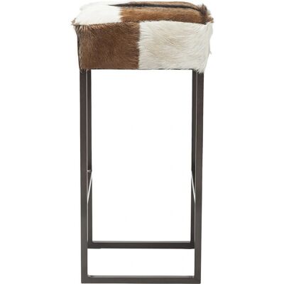 KARE Design 80203 Hnědá a Bílá Kožešina Barová Židle - Bar Stool KARE Design 80203 Hnědá a Bílá Kožešina Barová Židle - Bar Stool