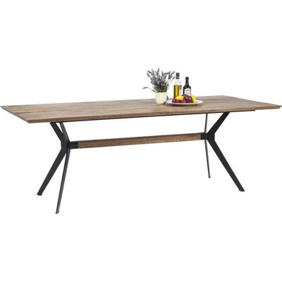 Grande table à manger en chêne de Kare Design - 220x100cm - Publicité Grande table à manger en chêne de Kare Design - 220x100cm - Publicité