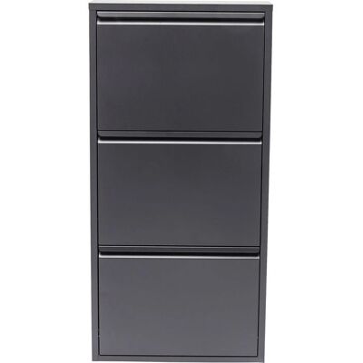 Organisateur de chaussures KARE Design 82565 - Rangement en acier, Noir - Publicité Organisateur de chaussures KARE Design 82565 - Rangement en acier, Noir - Publicité