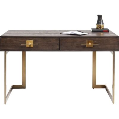 Escritorio Osaka de Kare Design con 2 Cajones - Estilo Asiático Moderno Escritorio Osaka de Kare Design con 2 Cajones - Estilo Asiático Moderno