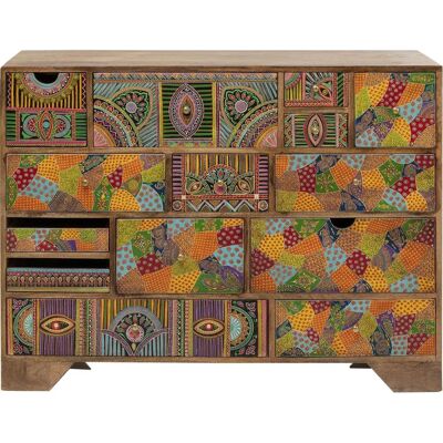 Kare Design Dressoir Multicolor Hecho a Mano - 14 Cajones - Estilo Retro Kare Design Dressoir Multicolor Hecho a Mano - 14 Cajones - Estilo Retro